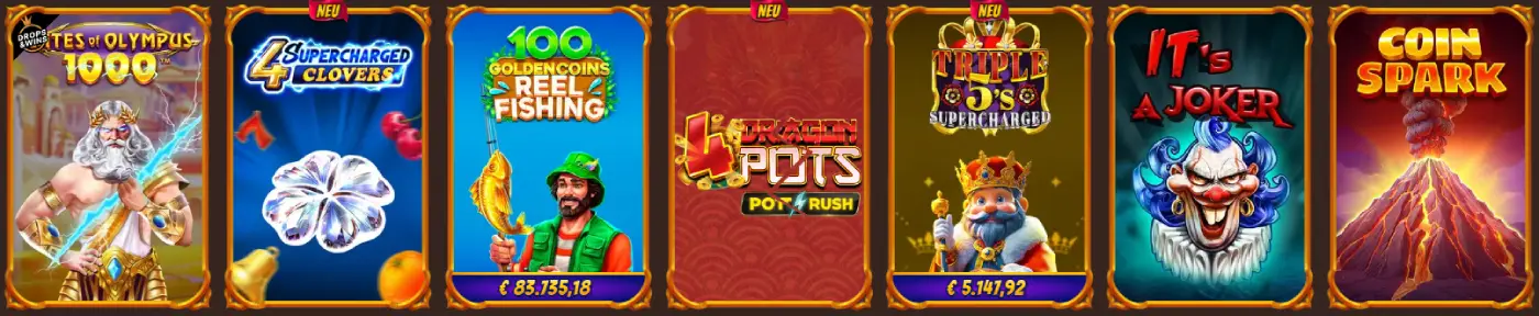 Alawin Casino Spielautomaten